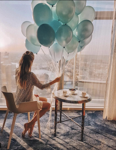 Доброе утро с воздушными шарами