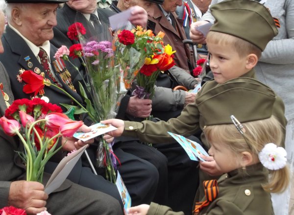 Празднование дня Победы