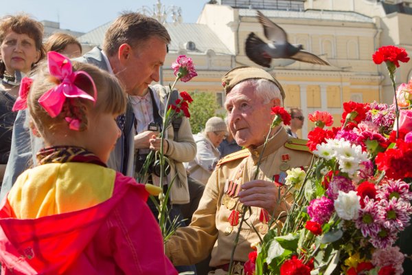 Цветы для ветеранов войны