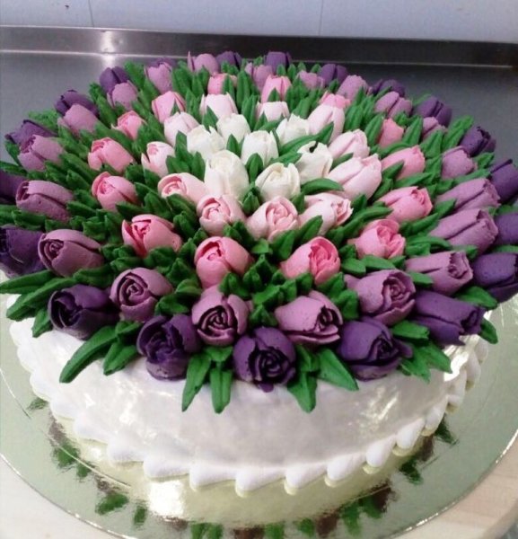 Красивые тортики на день рождения женщине