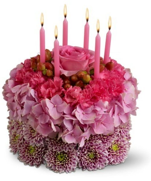 Букет цветов «день рождение»