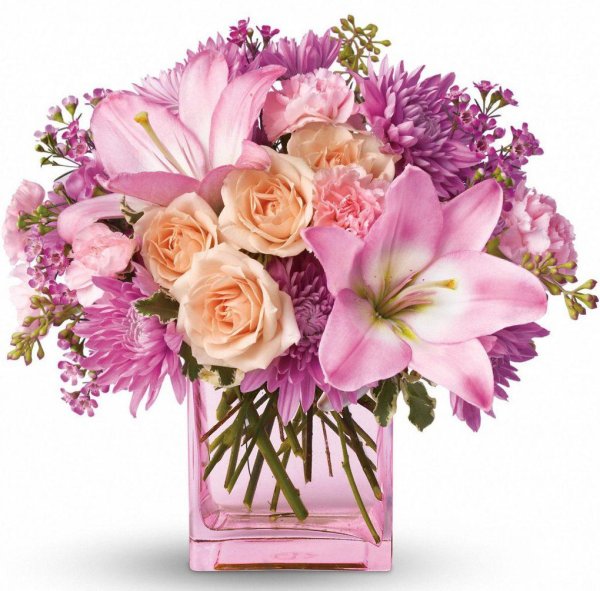 С днём рождения девушке