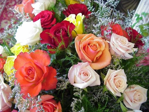 Красивый букет цветов