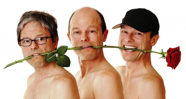 Много мужчин