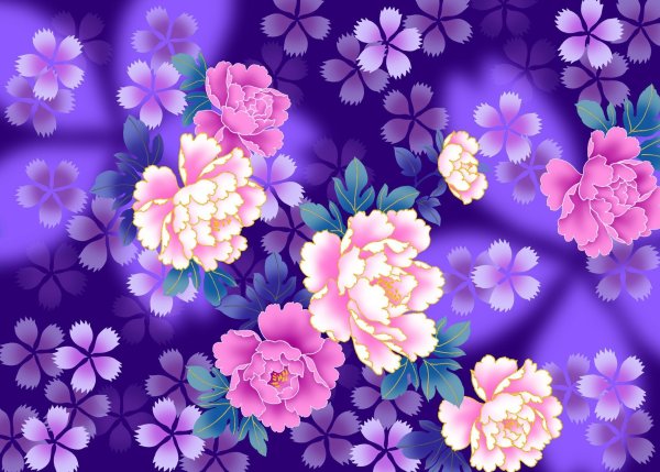 Фон цветочный нежный