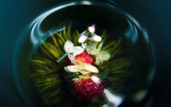 Композиция в круглой вазе