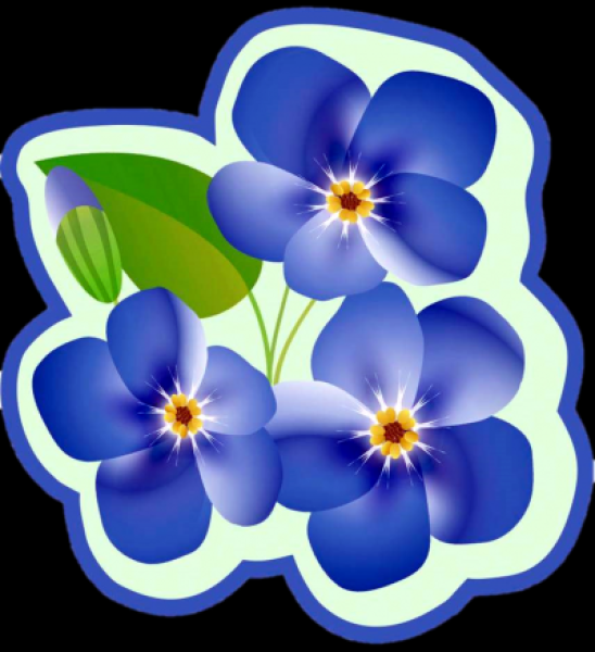 Цветочки для украшения