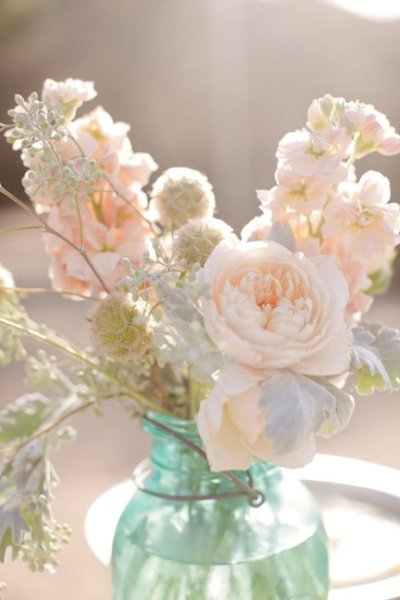 Цветы пастельного цвета