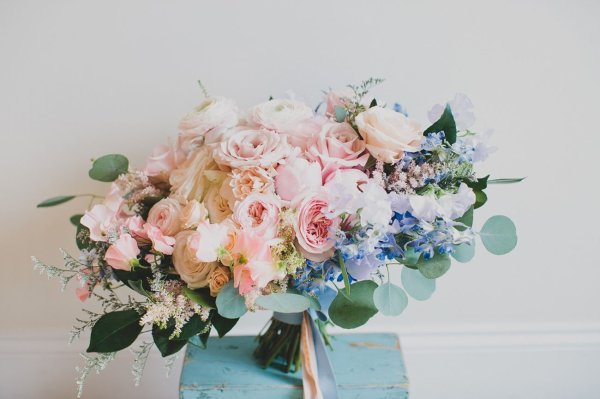 Цветы в пастельных тонах