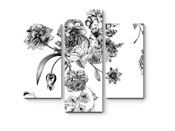 Черно белые картины