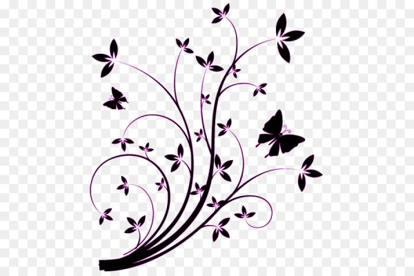 Трафареты цветов для декора