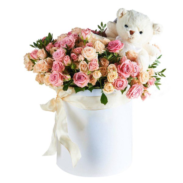 Нежный букет для девушки