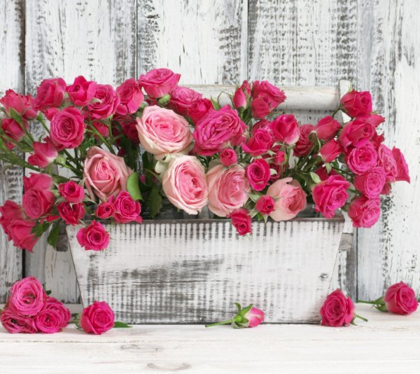 Благодарю с цветами