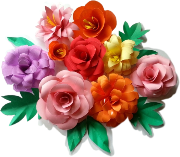 Объемные цветы