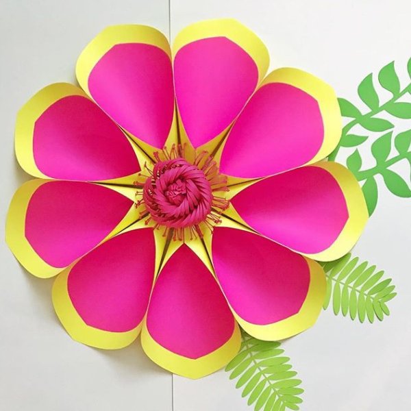 Цветы из бумаги