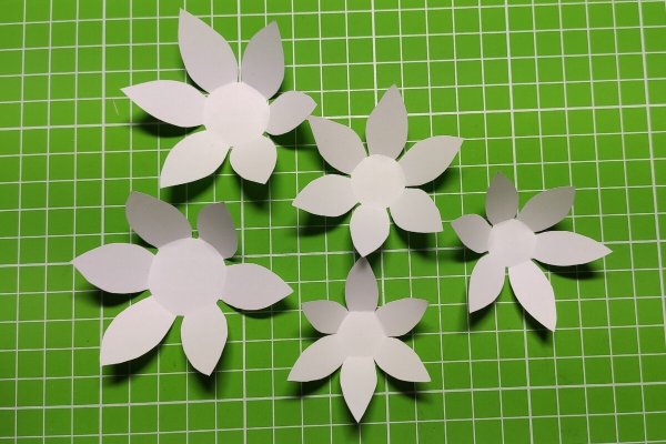 Цветы из бумаги