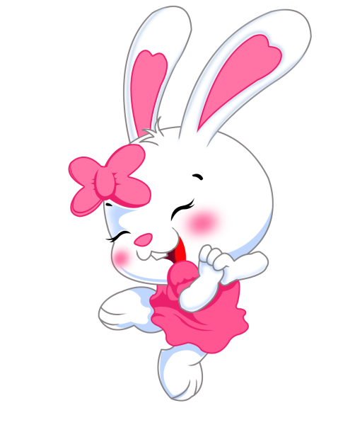 Зайчик с цветочком