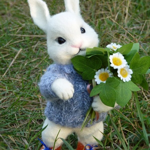 Зверюшки с цветами