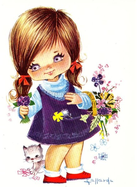 Детки художницы Ruth Morehead