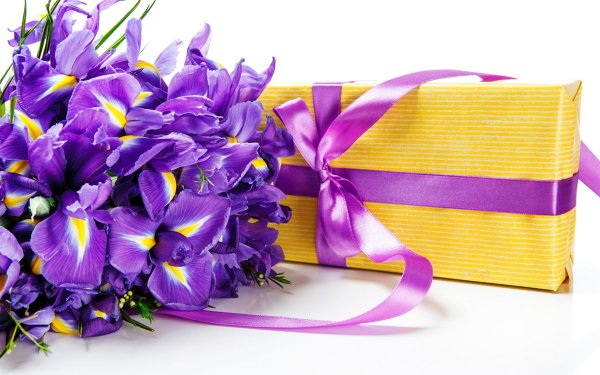 Ирисы букет