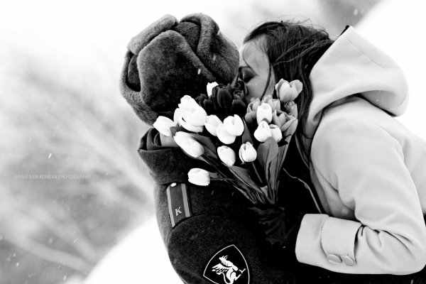 Девушка солдат