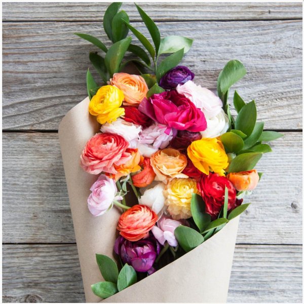 Стильные букеты на день рождения