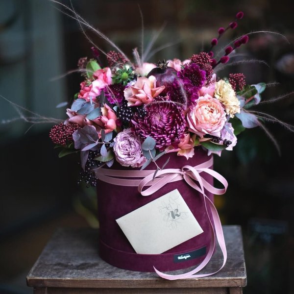 Необычные стильные букеты