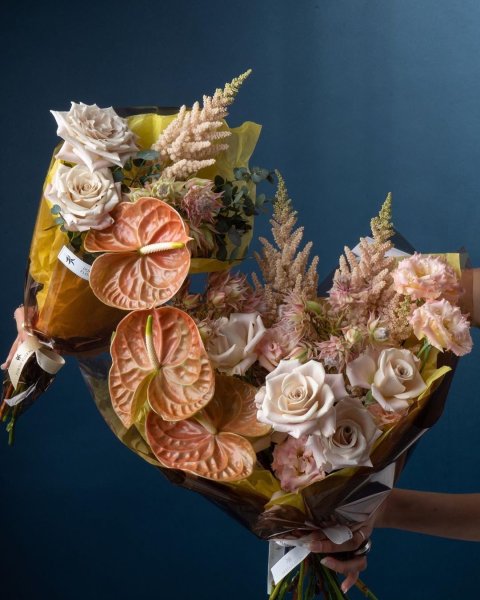Букеты цветов красивые необычные