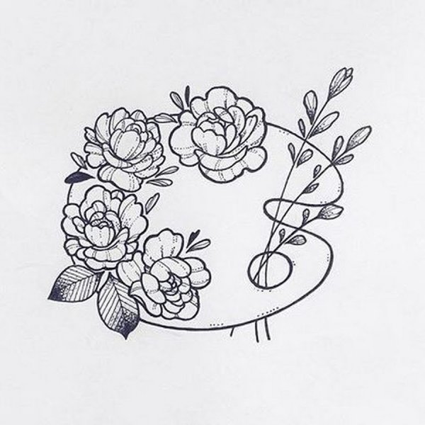 Нарисованные растения Эстетика