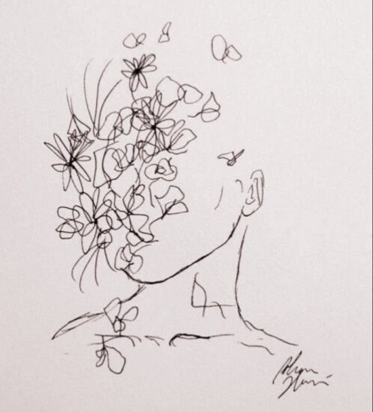 Растения для скетчбука