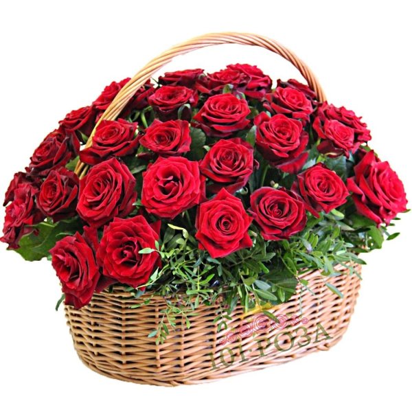 Корзина с цветами