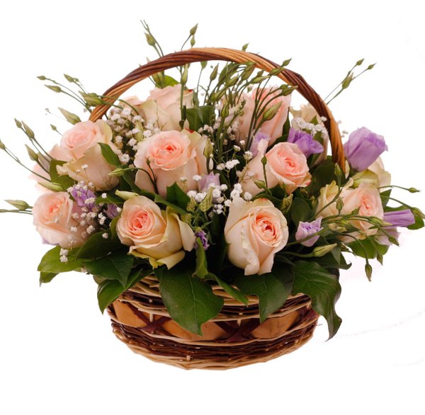 Композиция в корзине