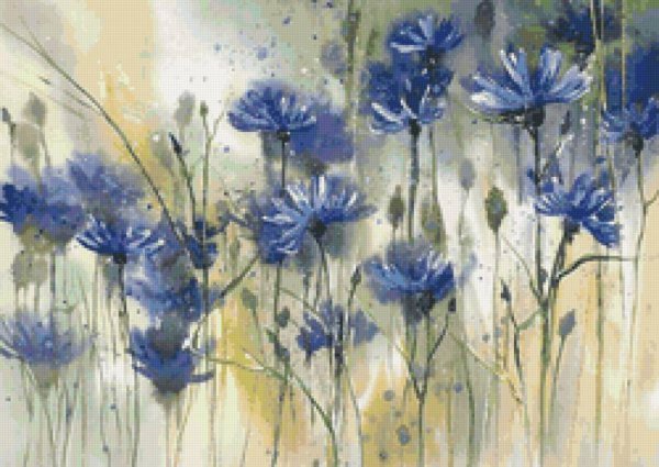 Акварель ромашки