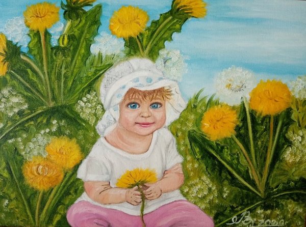 Рисунок на тему дети цветы жизни