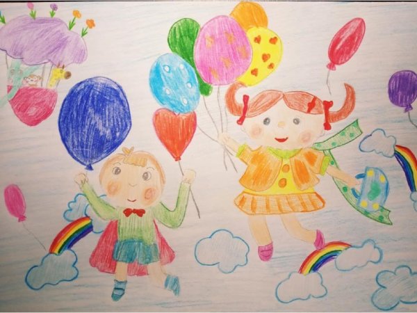 Выставка рисунков мое счастливое детство