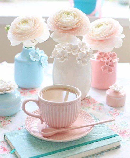 Утро в пастельных тонах