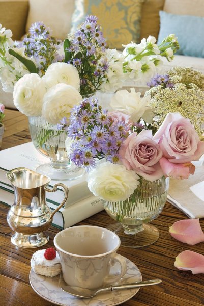 Чаепитие в стиле Прованс