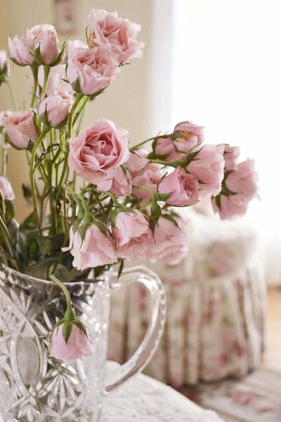 Цветы в пастельных тонах