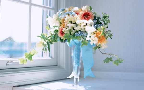 Утренние цветы