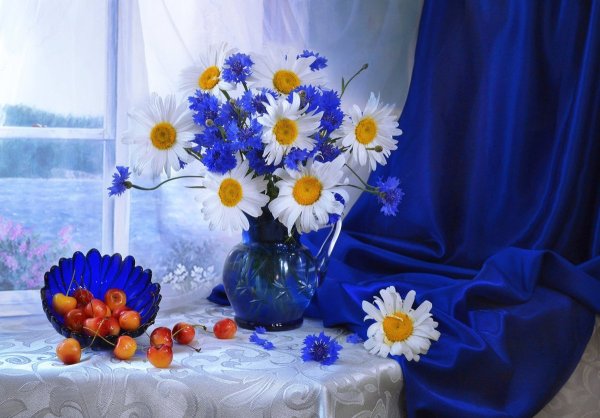 Утренние ромашки