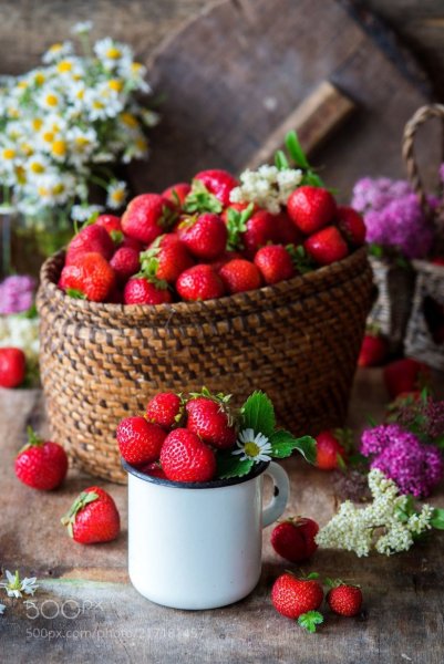 Лето ягоды цветы