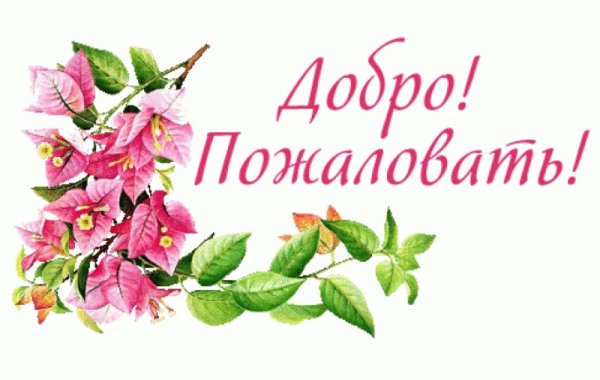 Добро пожаловать!