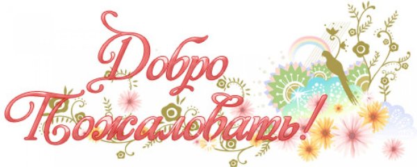 Добро пожаловать!