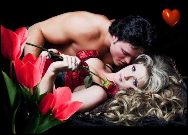 Цветы в постель любимой