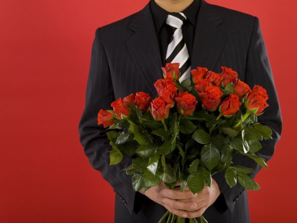 Цветок на руку.