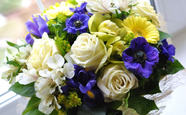 Красивый букет цветов