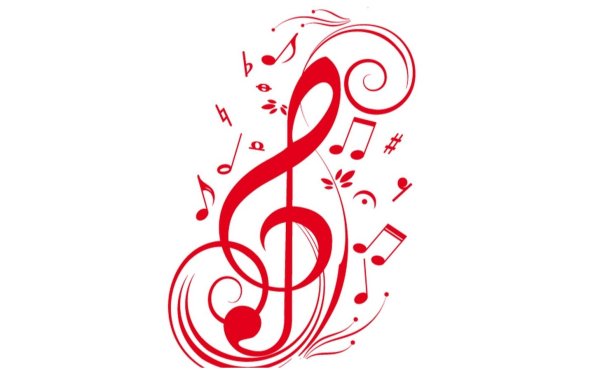 Скрипичный ключ зеленый