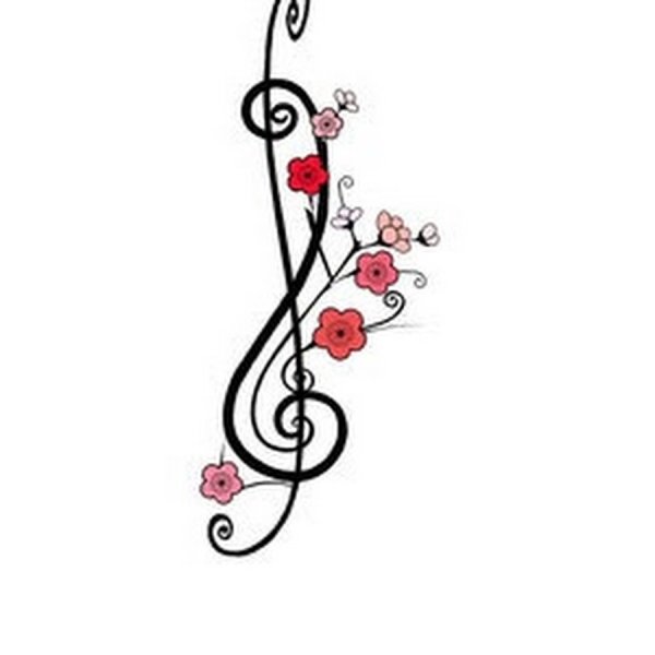 Веселый скрипичный ключ