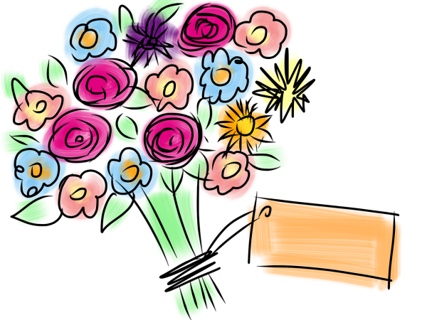 Тюльпаны карандашом