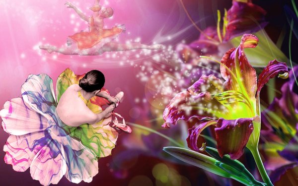 Вальс цветов рисунок